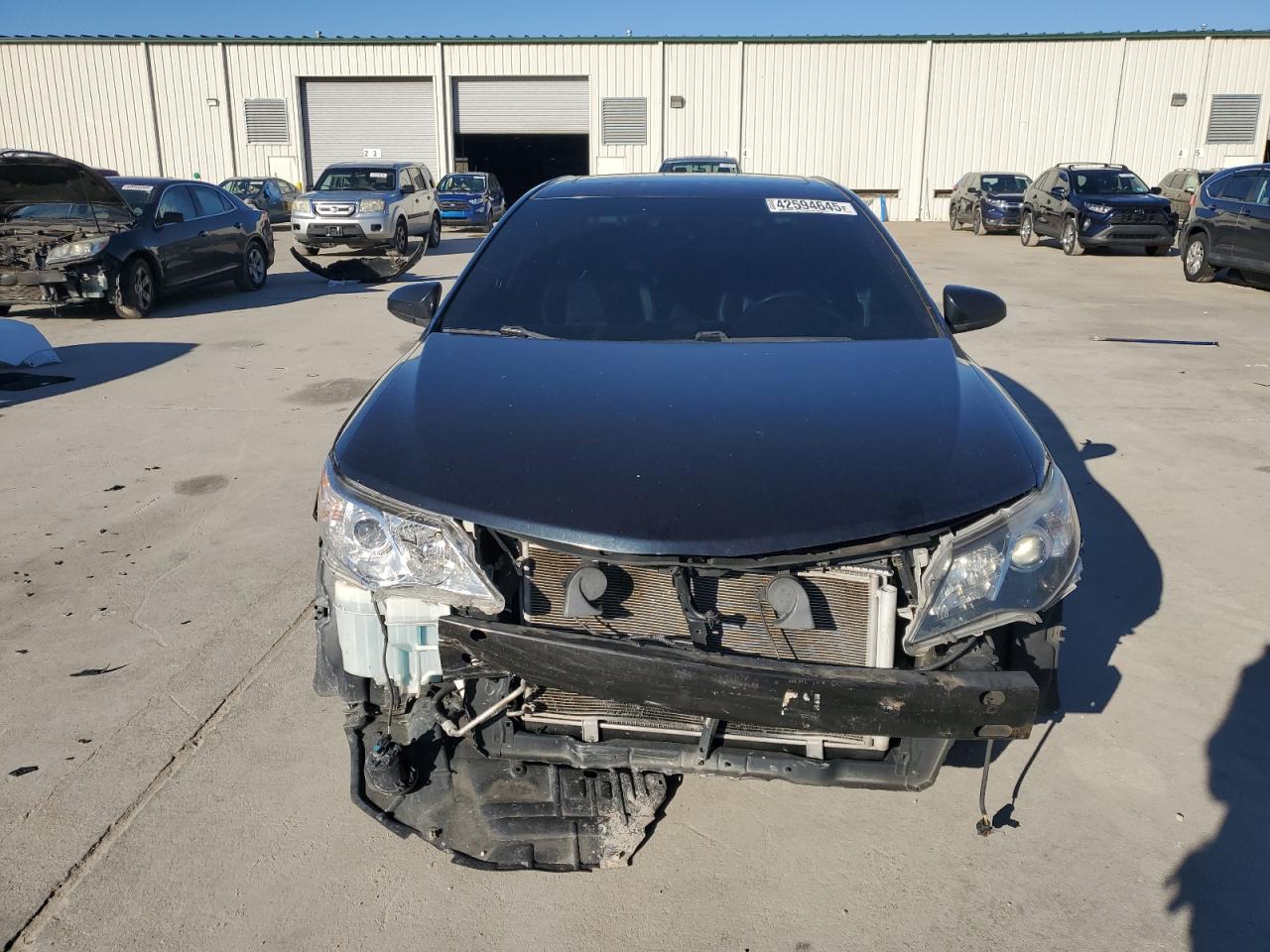 2012 Toyota Camry VIN 4T1BF1FK7CU152503 Copart auction photo, front end damage thumbnail 5