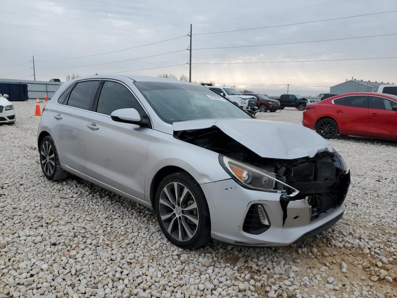 2018 Hyundai Elantra VIN KMHH35LE2JU025308 Copart auction photo, front end / minor dent/scratches damage thumbnail 4