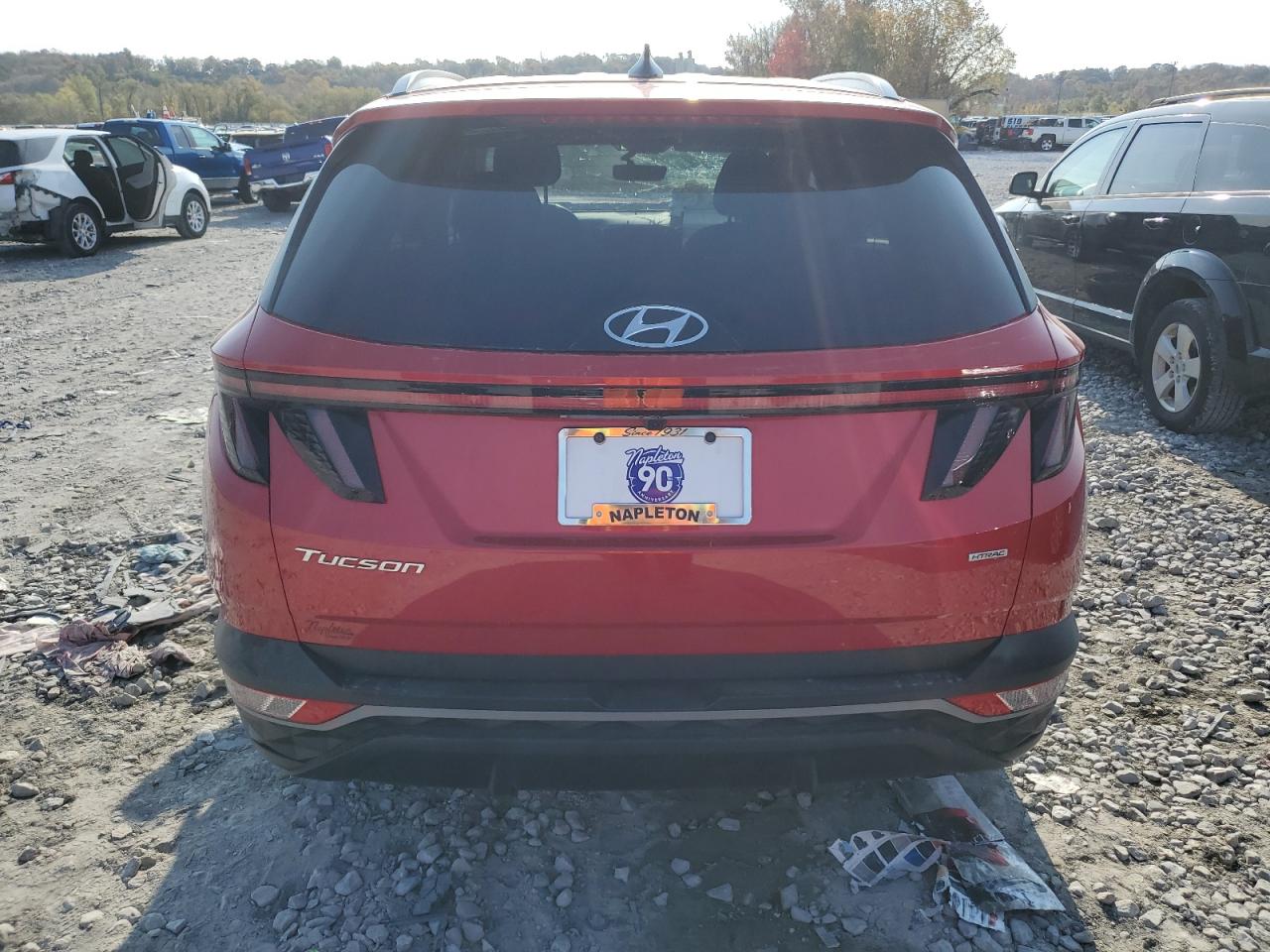 2022 Hyundai Tucson VIN 5NMJFCAE2NH093268 Copart auction photo, front end damage thumbnail 6