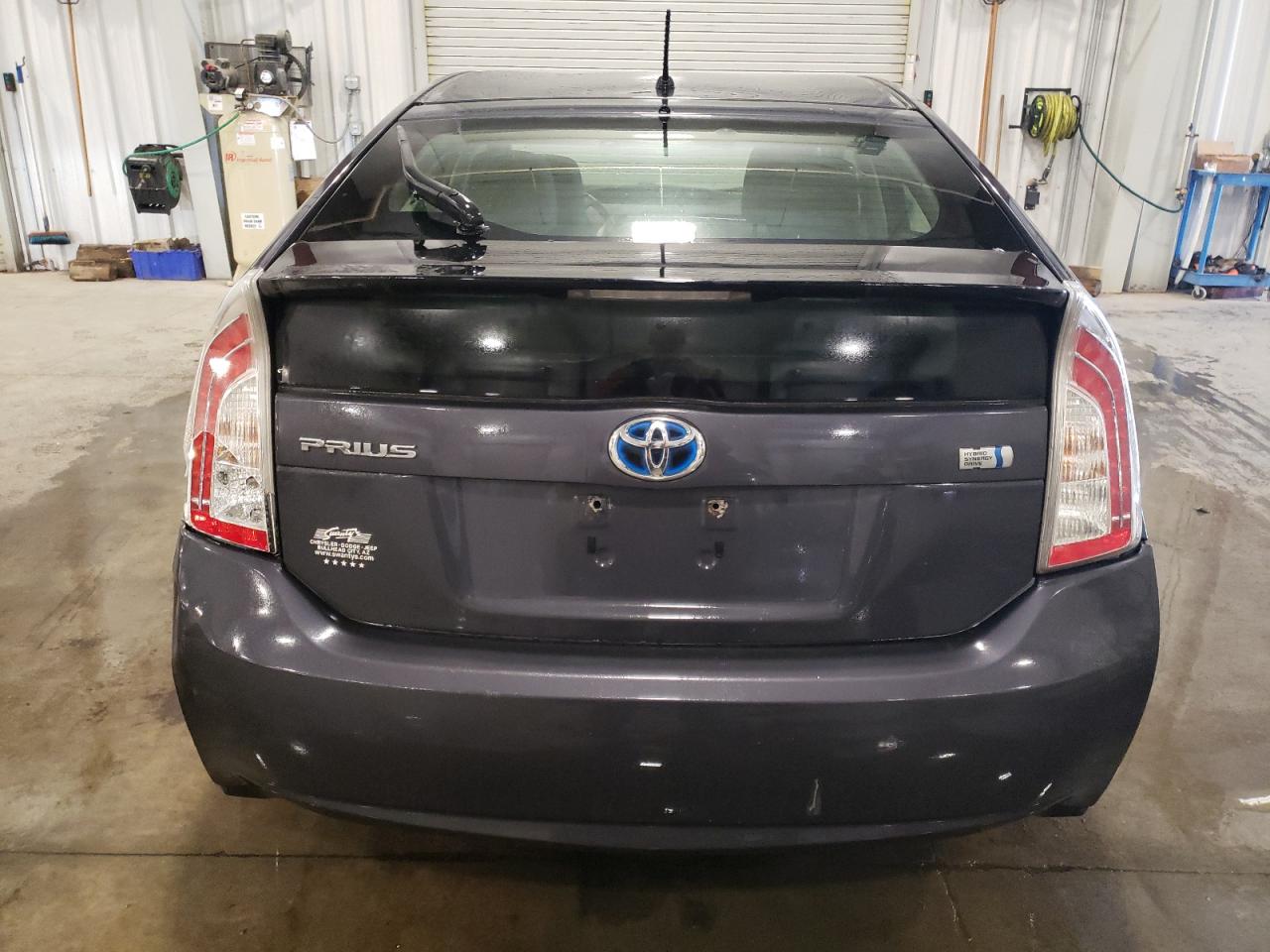 2012 Toyota Prius VIN JTDKN3DU7C1522826 Copart auction photo, front end / rear end damage thumbnail 6