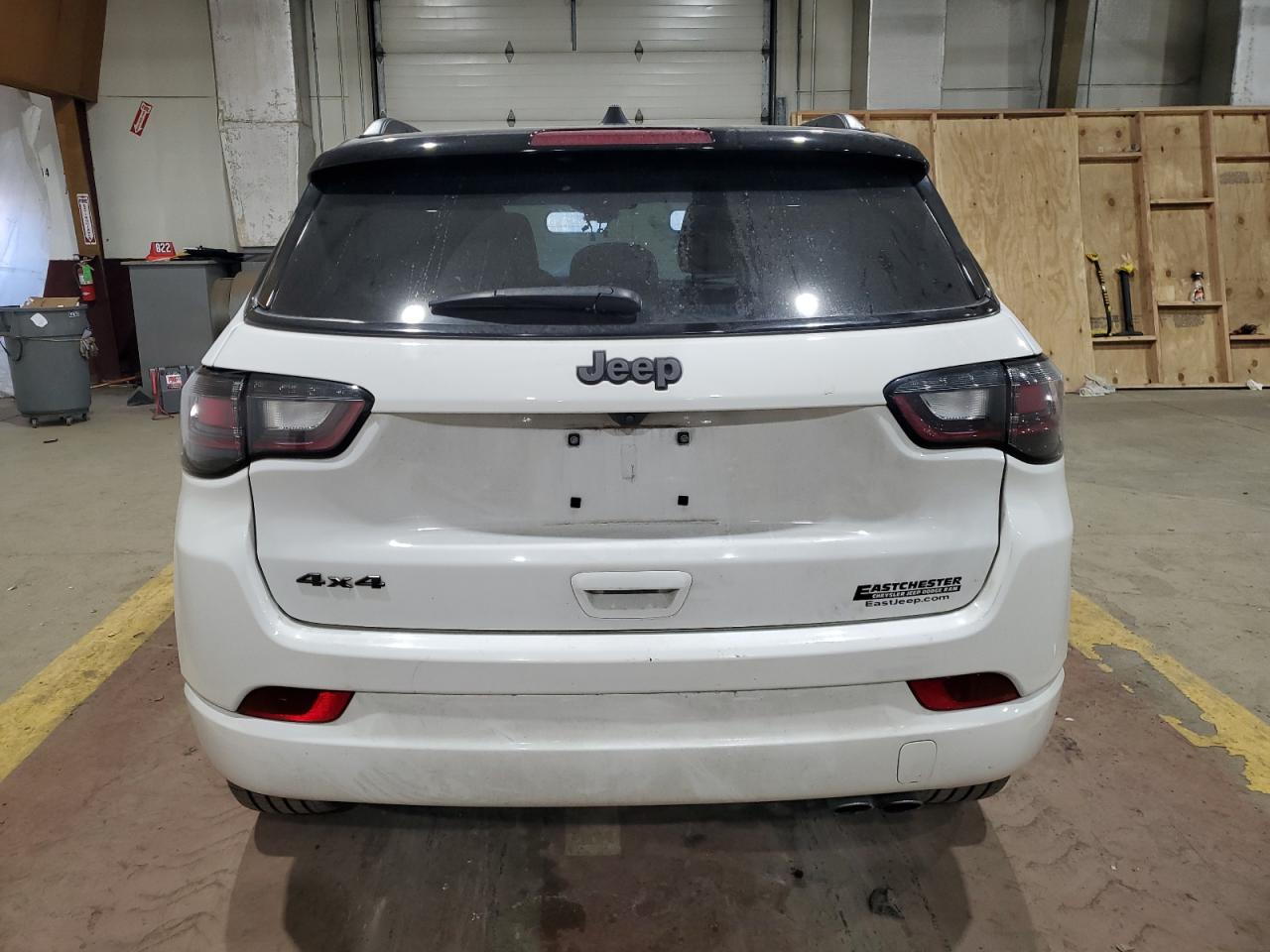 2022 Jeep Compass VIN 3C4NJDCB0NT181537 Copart auction photo, hail damage thumbnail 6