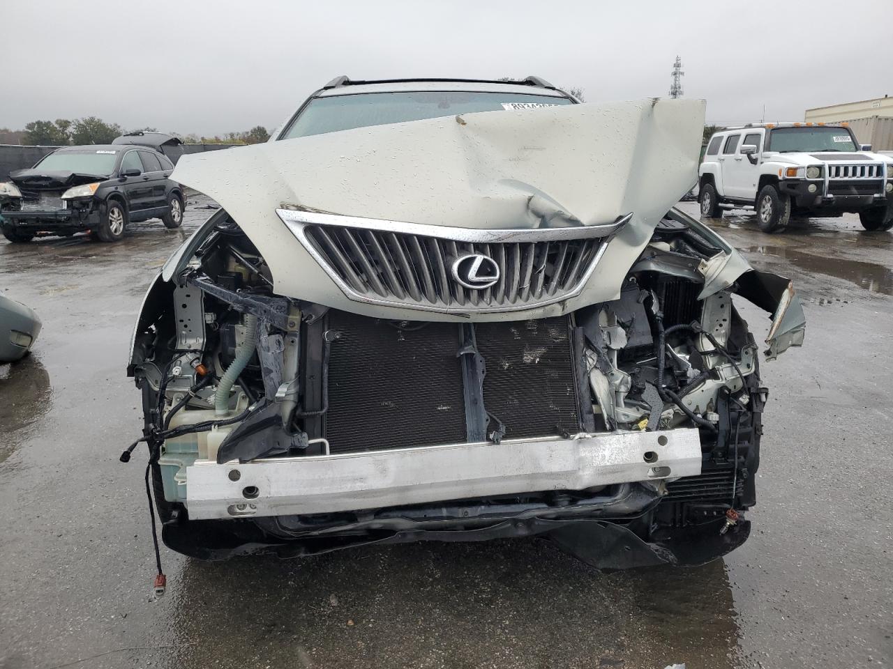 2009 Lexus RX VIN 2T2GK31U69C059693 Copart auction photo, front end / side damage thumbnail 5
