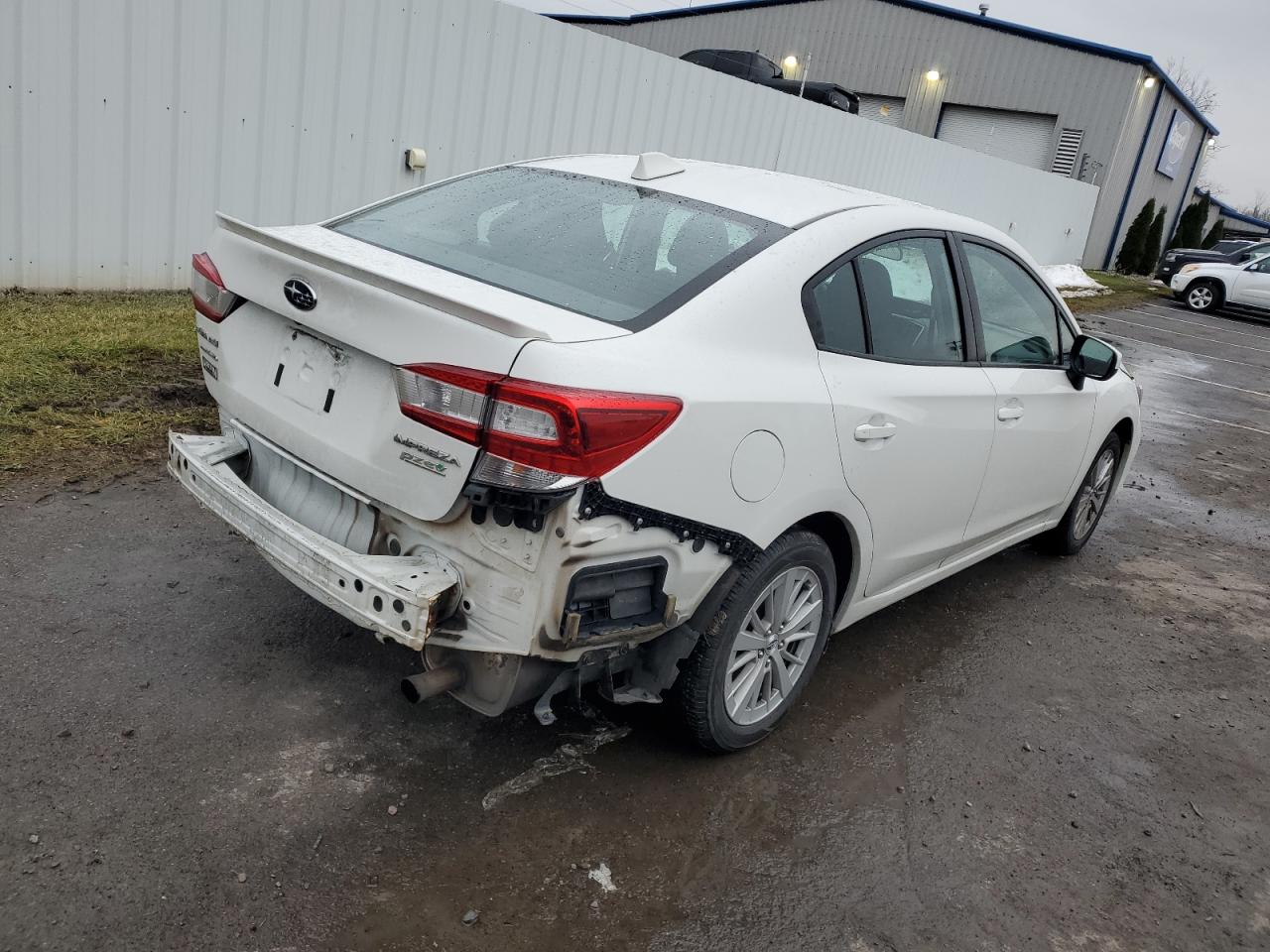 2017 Subaru Impreza VIN 4S3GKAB69H3614944 Copart auction photo, rear end damage thumbnail 3