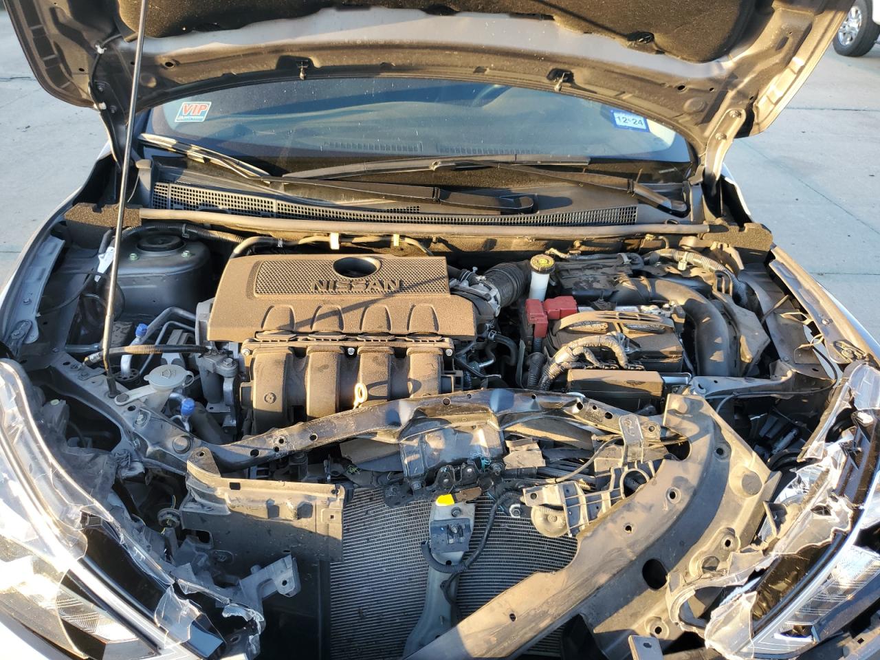 2019 Nissan Sentra VIN 3N1AB7AP5KY328464 Copart auction photo, front end / minor dent/scratches damage thumbnail 11
