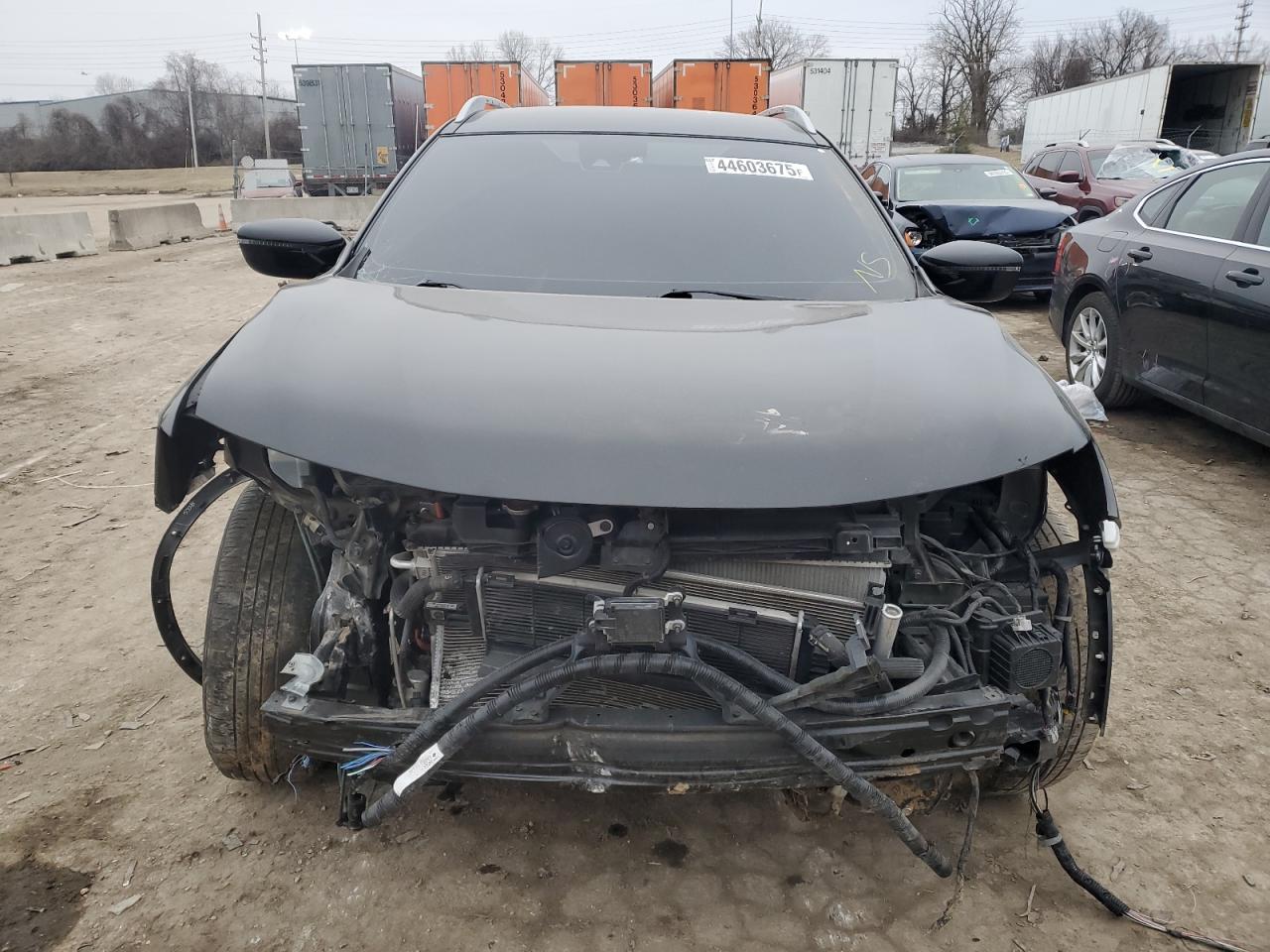2019 Nissan Rogue VIN 5N1ET2MT5KC716709 Copart auction photo, rear end / front end damage thumbnail 5