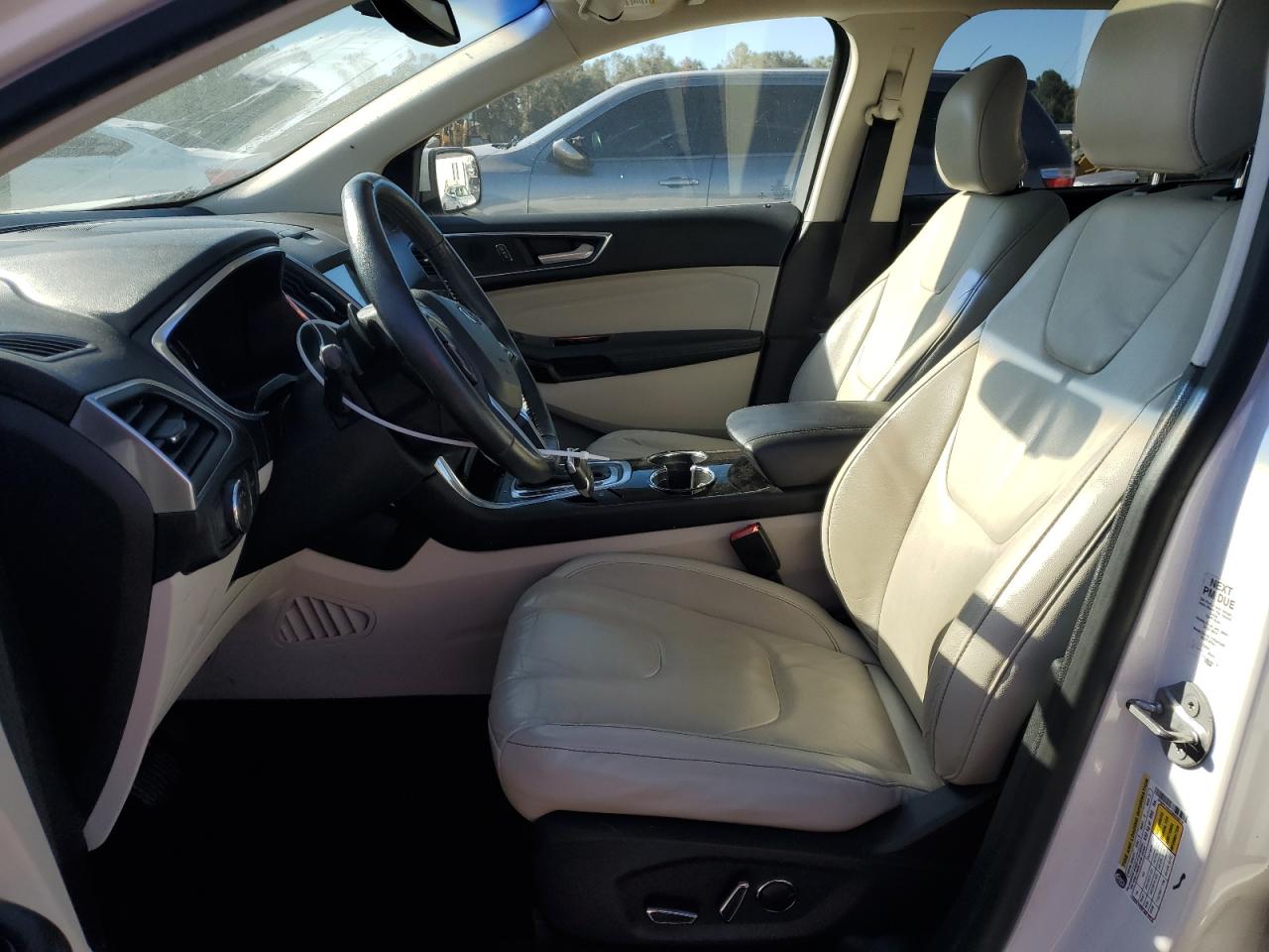2016 Ford Edge VIN 2FMPK3K93GBB99619 Copart auction photo, top/roof damage thumbnail 7