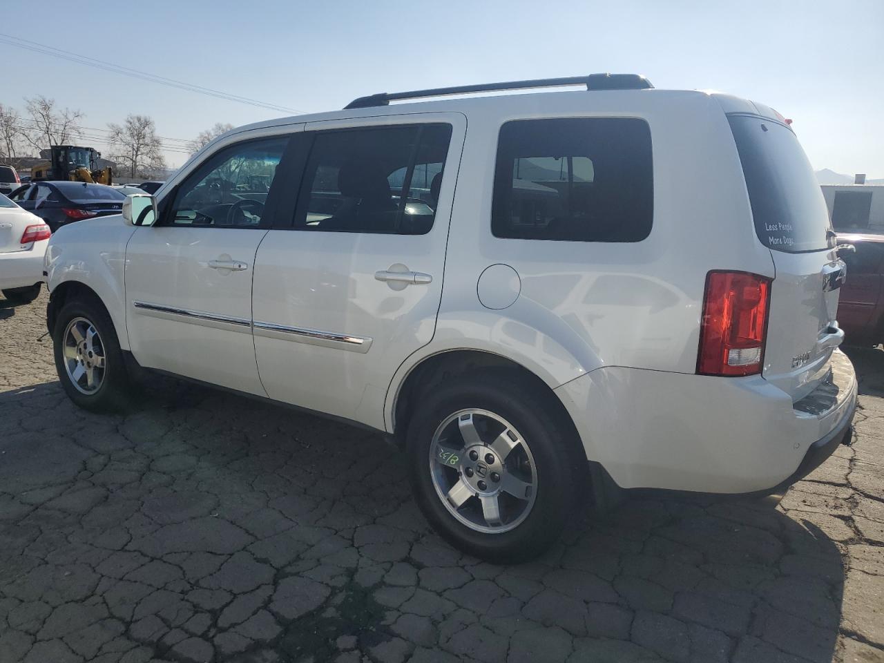 2011 Honda Pilot VIN 5FNYF3H90BB039584 Copart auction photo, front end damage thumbnail 2