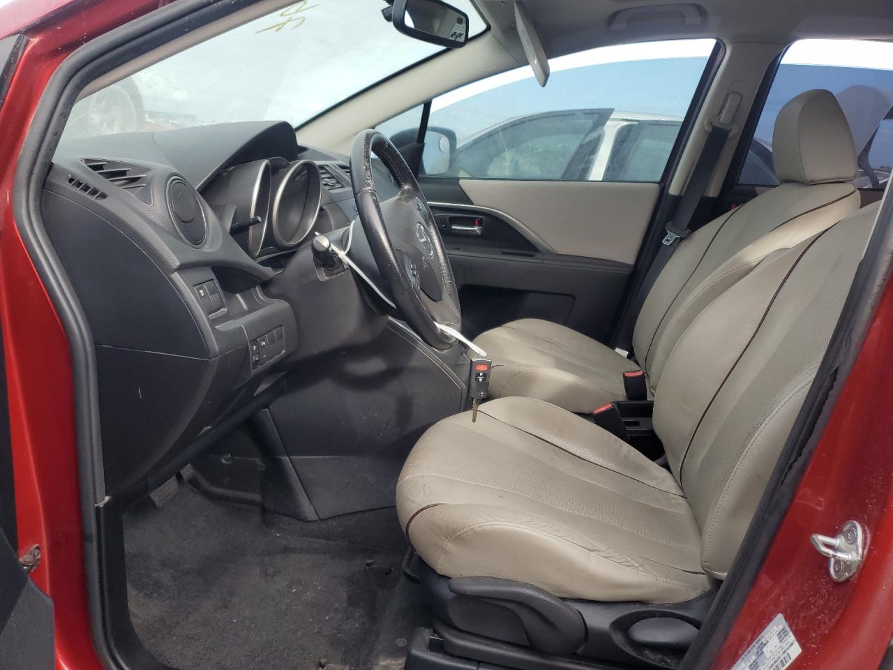 2015 Mazda 5 VIN JM1CW2DL6F0183733 Copart auction photo, water/flood damage thumbnail 7