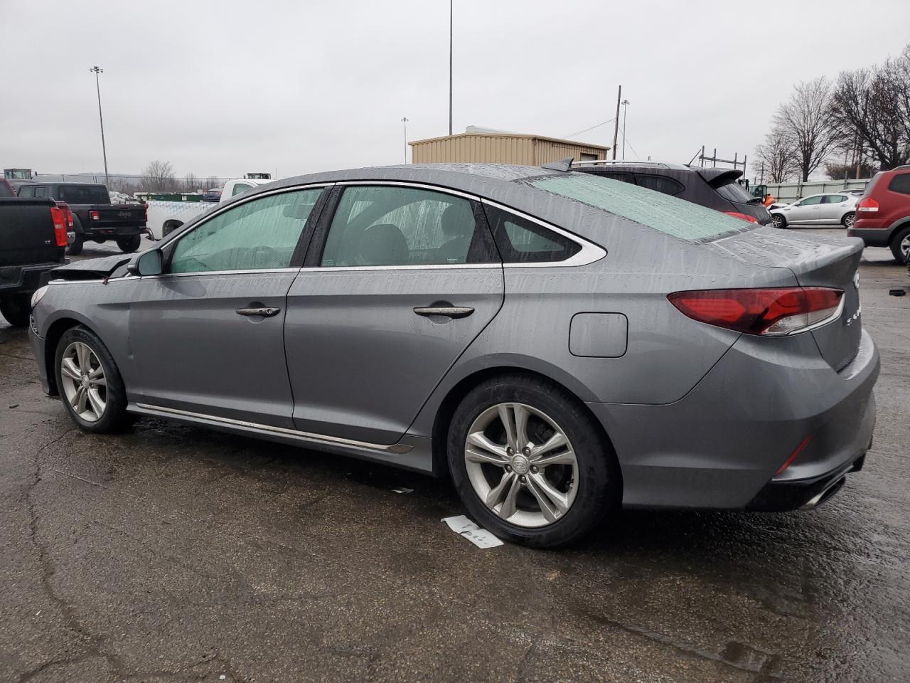 2018 Hyundai Sonata VIN 5NPE34AFXJH708204 Copart auction photo, front end damage thumbnail 2