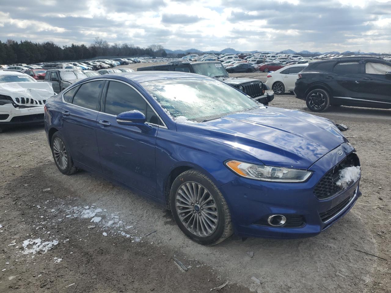 2015 Ford Fusion VIN 3FA6P0D97FR246962 Copart auction photo, front end damage thumbnail 4
