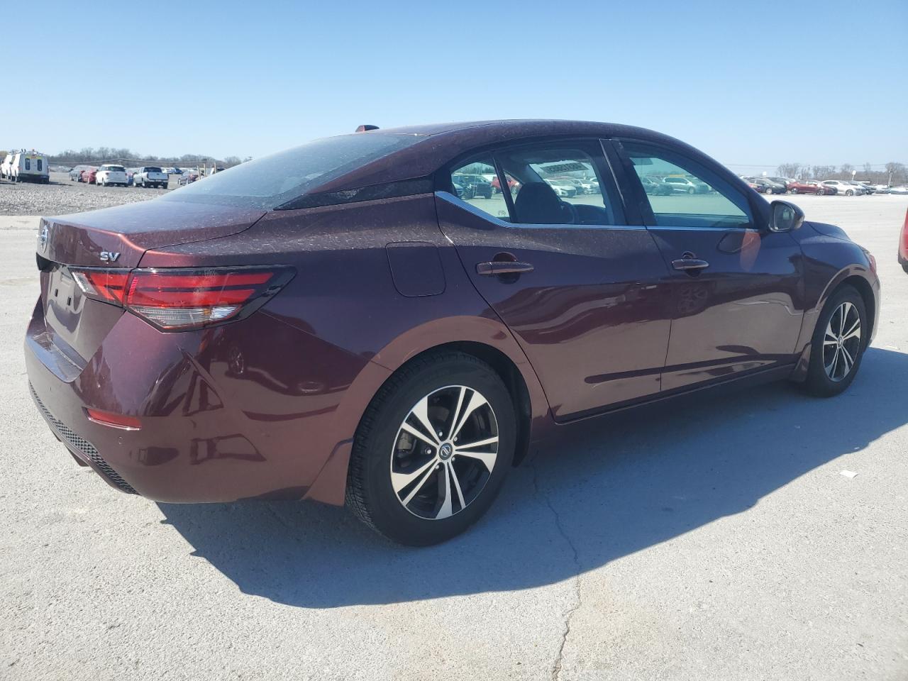 2023 Nissan Sentra VIN 3N1AB8CV0PY264486 Copart auction photo, side / rear end damage thumbnail 3