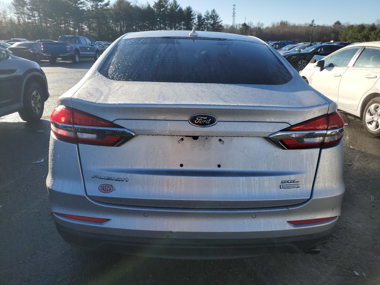 2019 Ford Fusion VIN 3FA6P0CD5KR150585 Copart auction photo, all over damage thumbnail 6