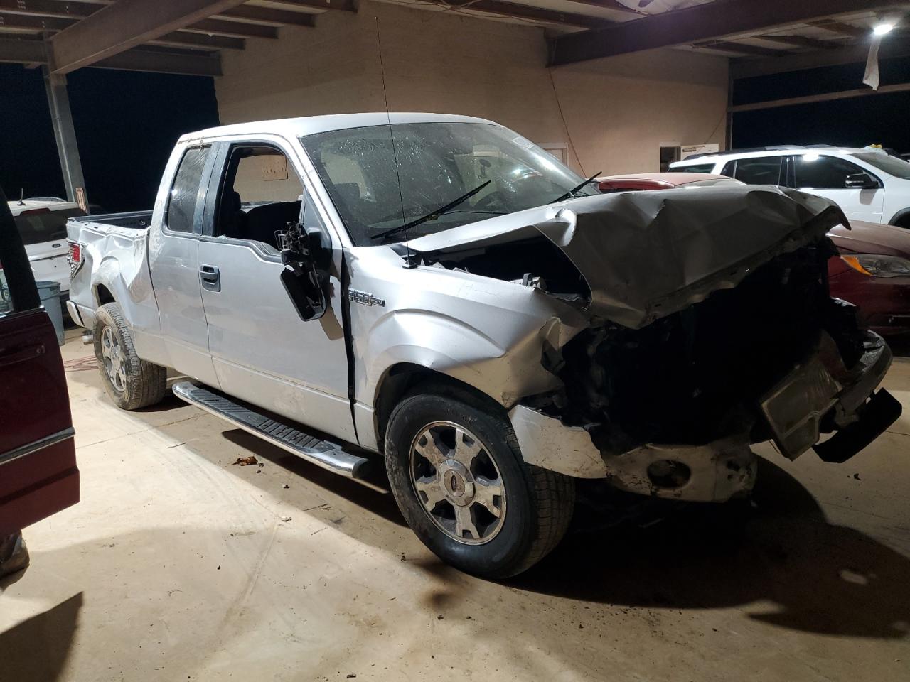 2009 Ford F-150 VIN 1FTRX12809FA14535 Copart auction photo, rollover damage thumbnail 4