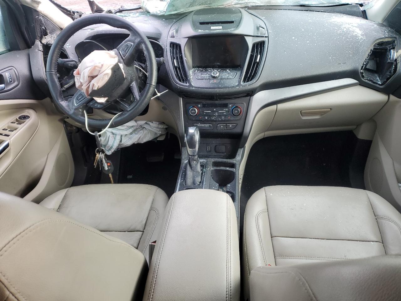 2018 Ford Escape VIN 1FMCU0HD2JUA60263 Copart auction photo, burn - engine / burn - interior damage thumbnail 8