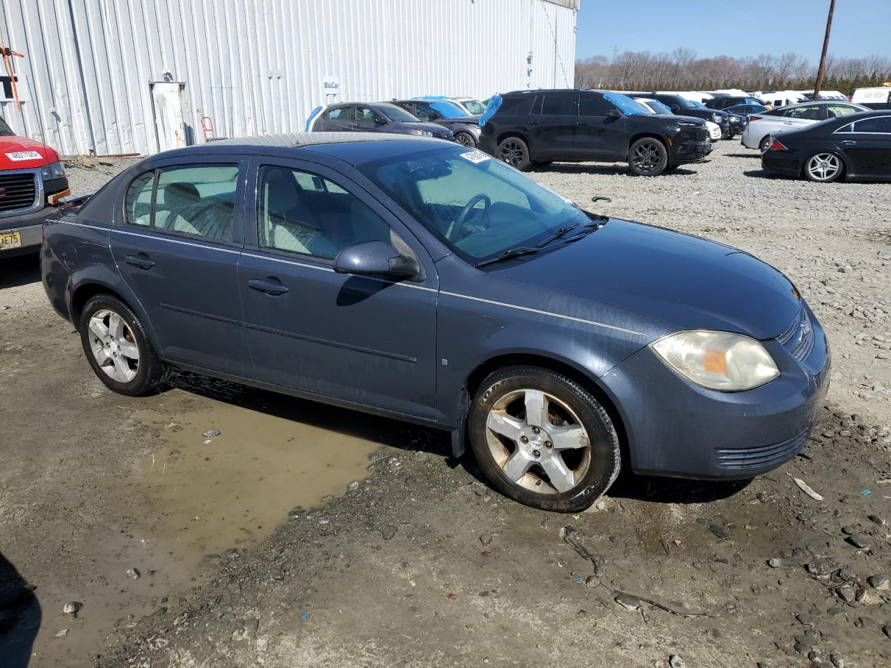 2008 Chevrolet Cobalt VIN 1G1AL58F687256656 Copart auction photo, side damage thumbnail 4
