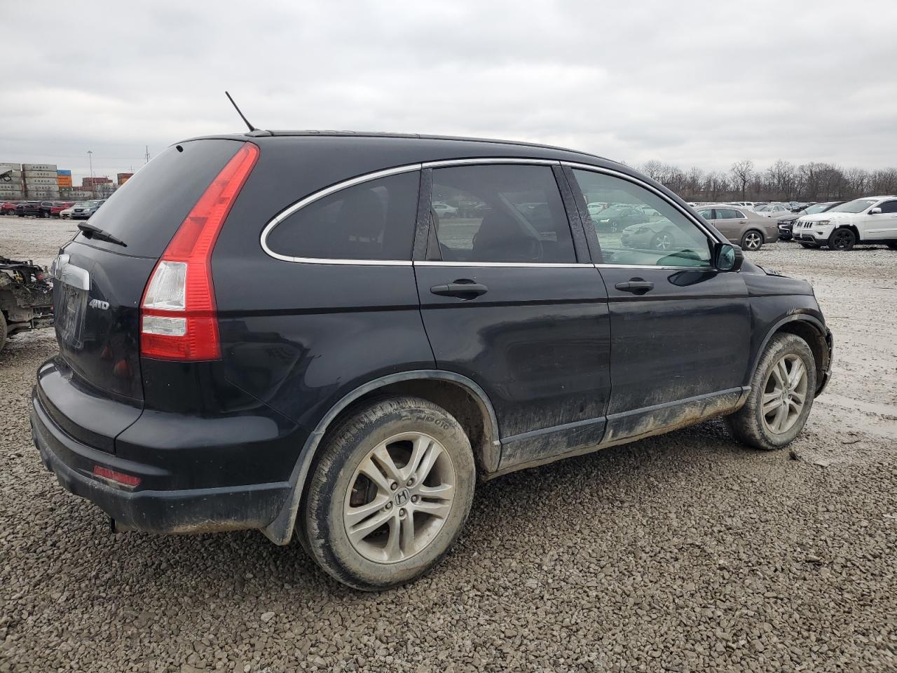 2011 Honda CR-V VIN 5J6RE4H55BL070833 Copart auction photo, front end damage thumbnail 3