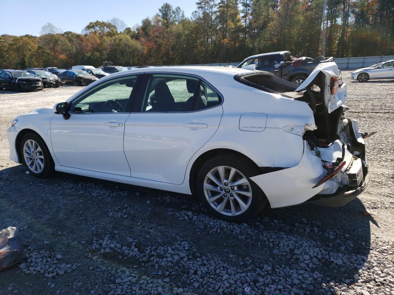 2021 Toyota Camry VIN 4T1C11AK0MU599217 Copart auction photo, rear end / minor dent/scratches damage thumbnail 2