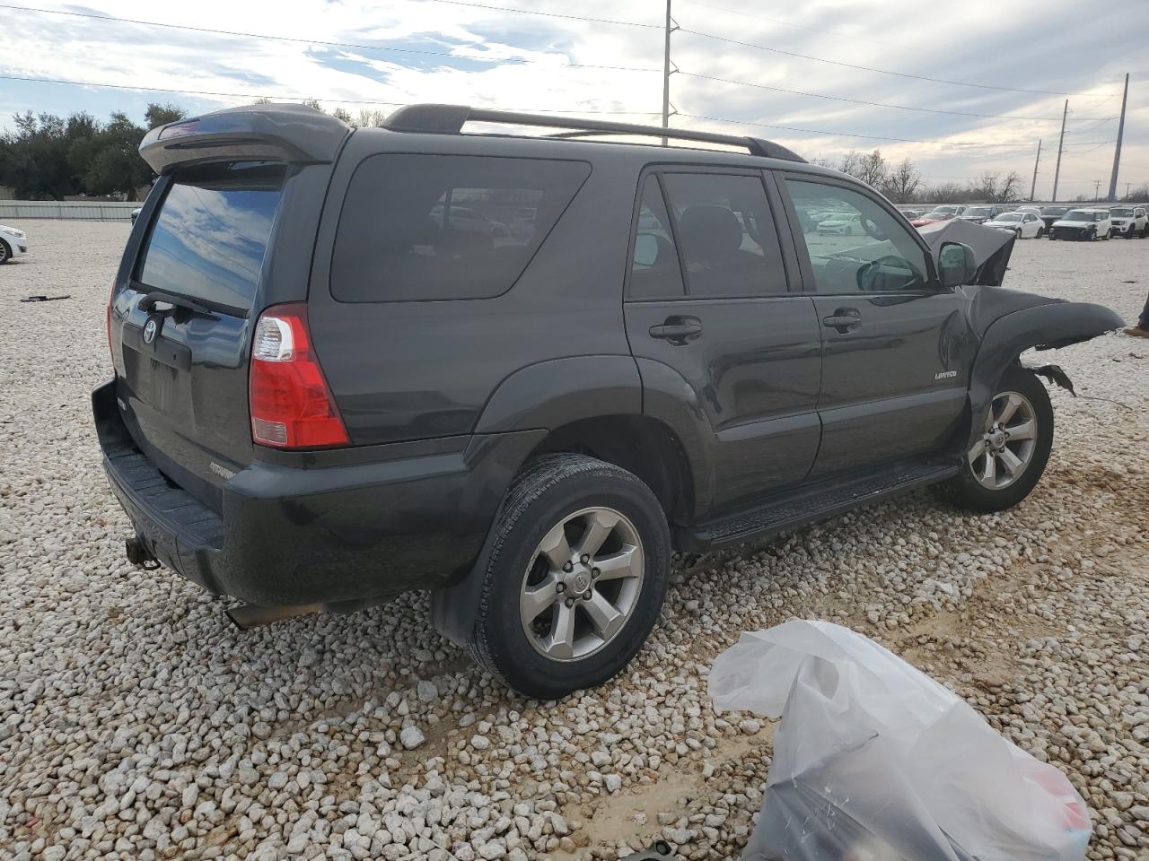 2007 Toyota 4Runner VIN JTEZU17R378078592 Copart auction photo, front end damage thumbnail 3