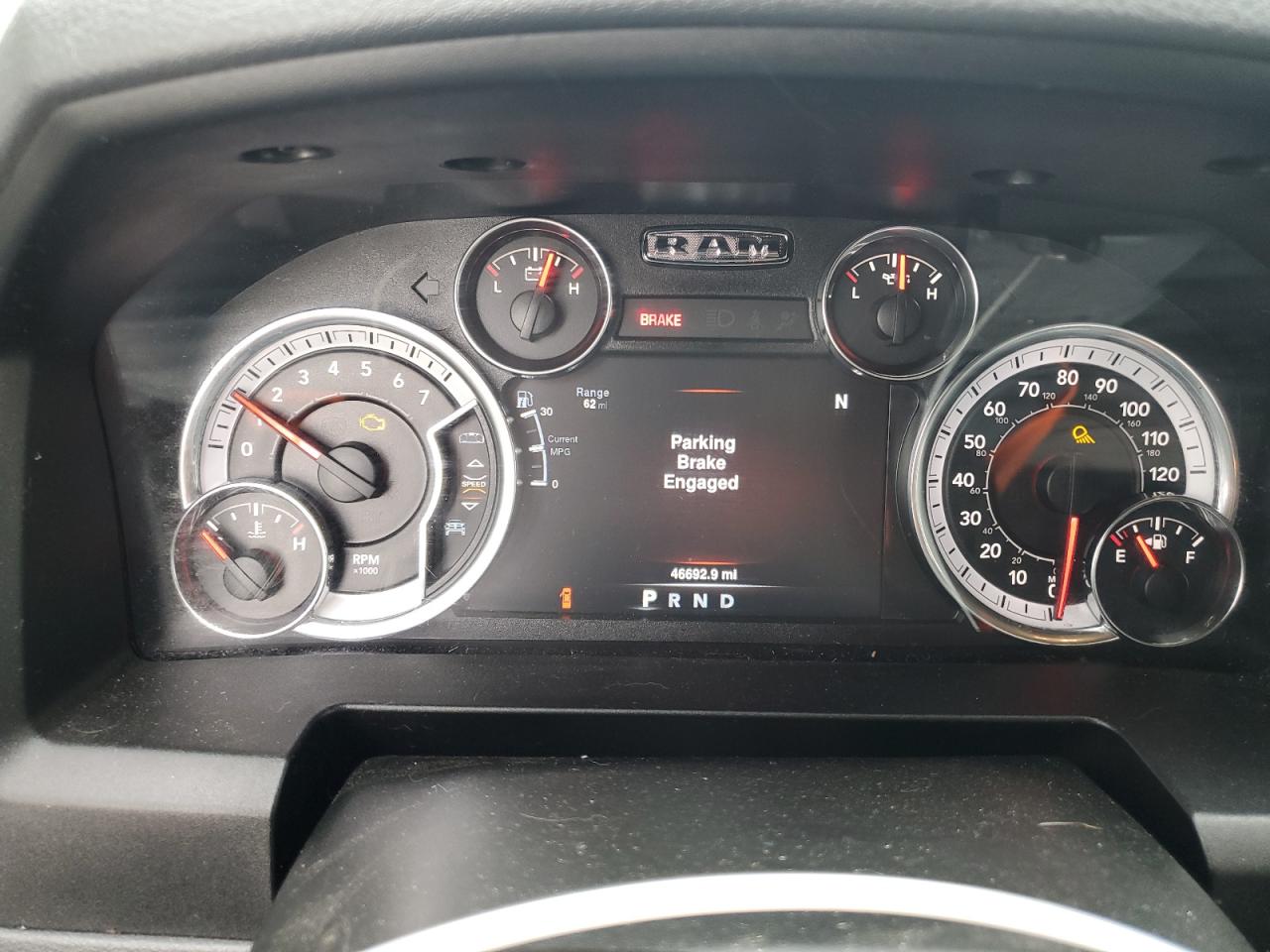 2020 RAM 1500 VIN 3C6RR7LTXLG152788 Copart auction photo, front end damage thumbnail 9