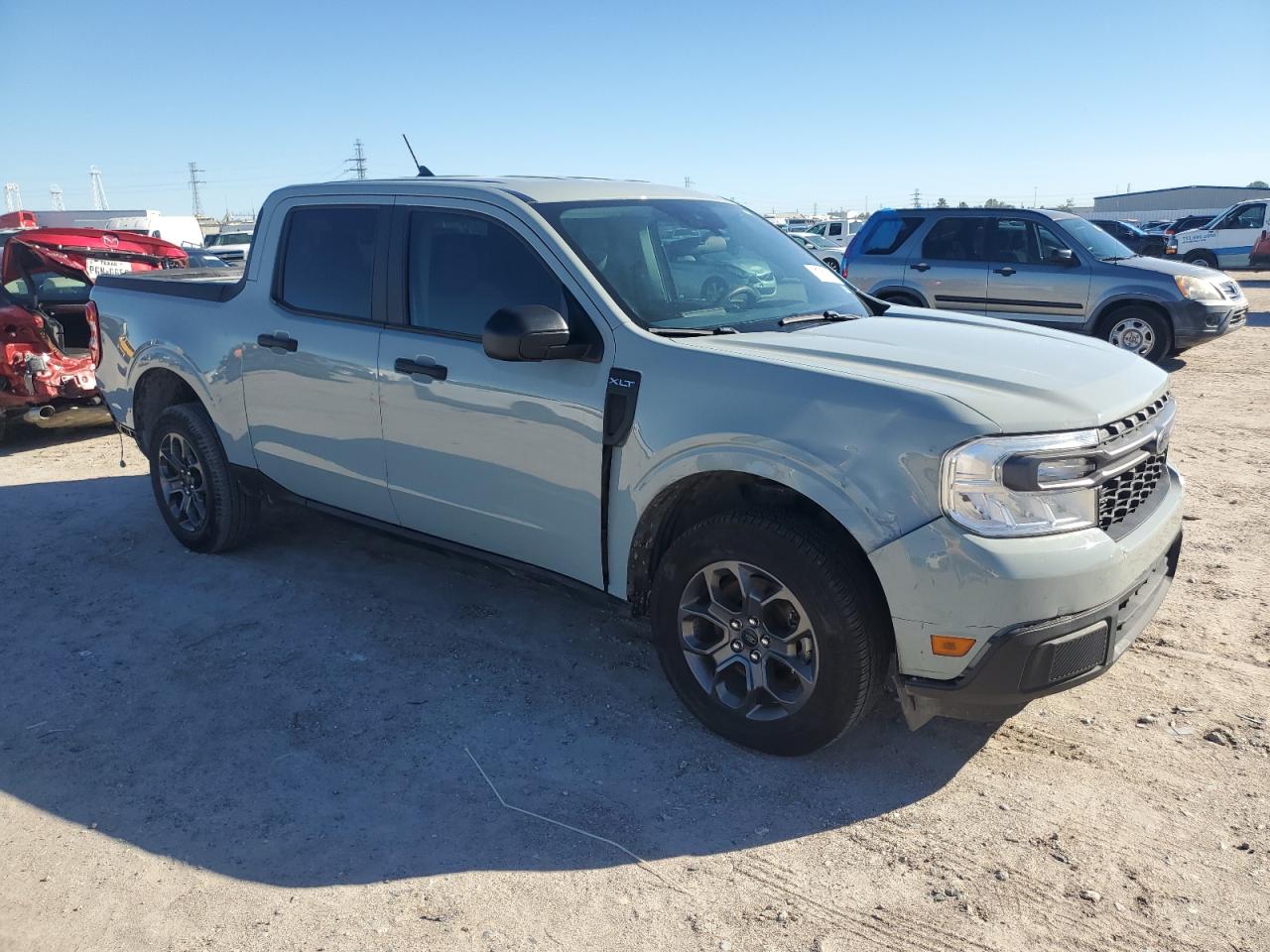 2023 Ford Maverick VIN 3FTTW8E91PRA08586 Copart auction photo, all over damage thumbnail 4
