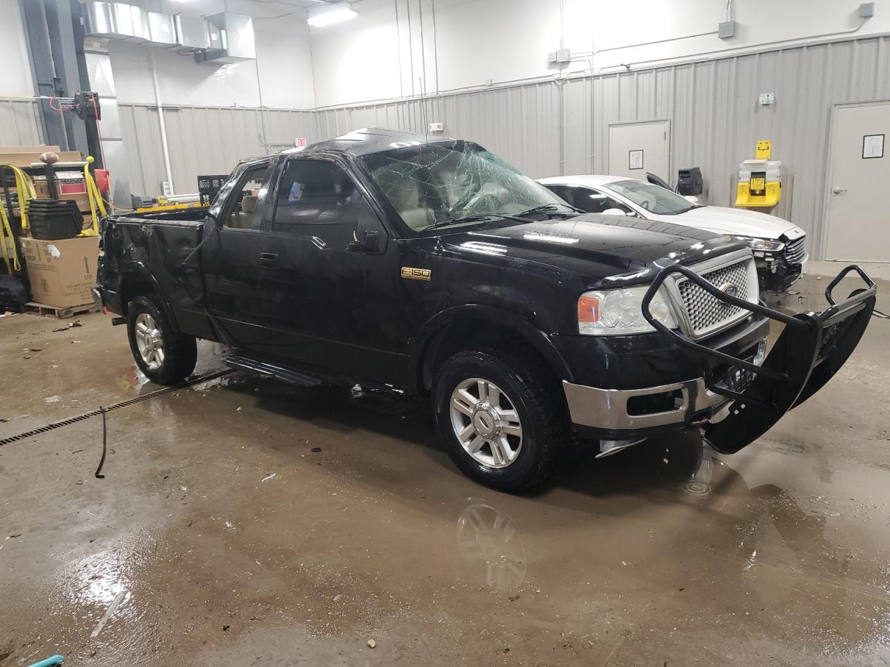 2004 Ford F-150 VIN 1FTPX14544FA01189 Copart auction photo, all over damage thumbnail 4
