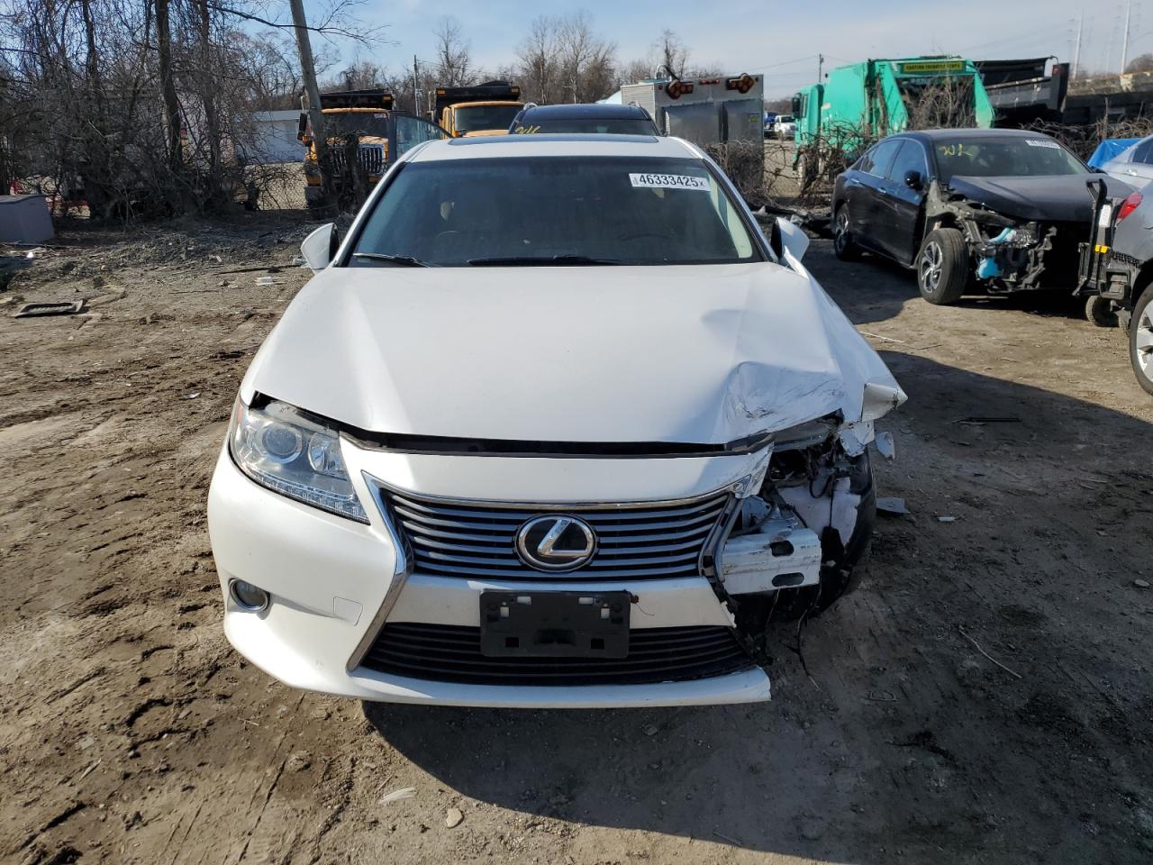 2014 Lexus ES VIN JTHBK1GG7E2123252 Copart auction photo, front end damage thumbnail 5