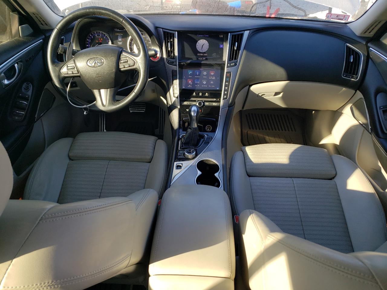 2017 Infiniti Q50 VIN JN1FV7AR4HM871704 Copart auction photo, mechanical / undercarriage damage thumbnail 8