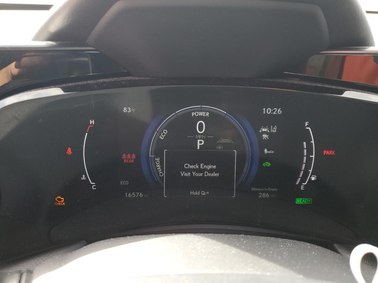 2024 Lexus NX VIN JTJGKCEZ7R5013519 Copart auction photo, unknown / water/flood damage thumbnail 9