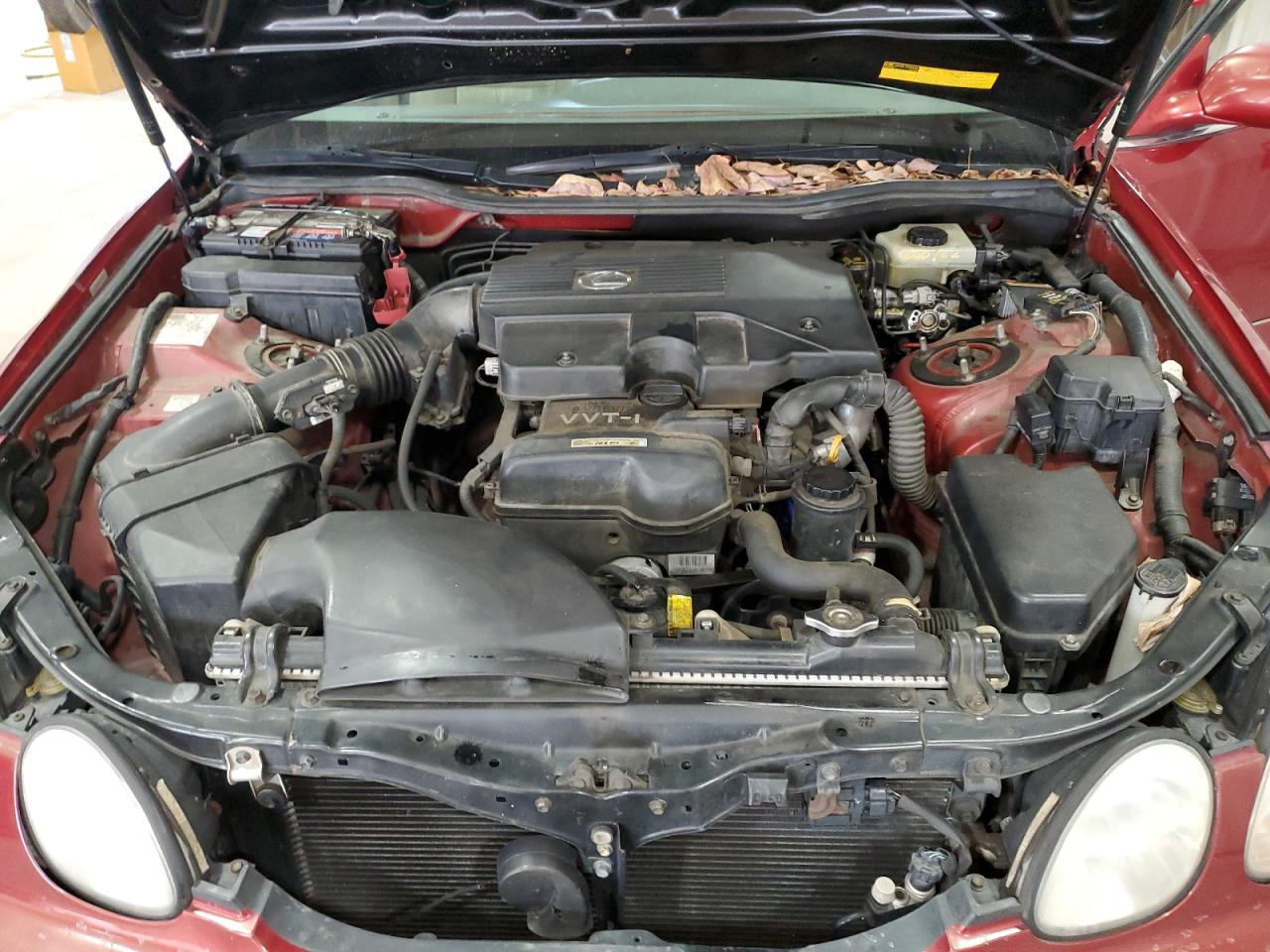 2000 Lexus GS 300 VIN JT8BD68S7Y0105733 Copart auction photo, front end / undercarriage damage thumbnail 11