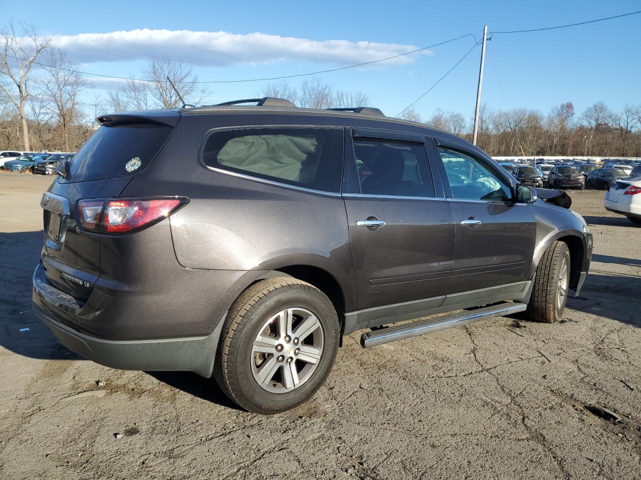 2015 Chevrolet Traverse VIN 1GNKVGKD1FJ364523 Copart auction photo, front end / minor dent/scratches damage thumbnail 3