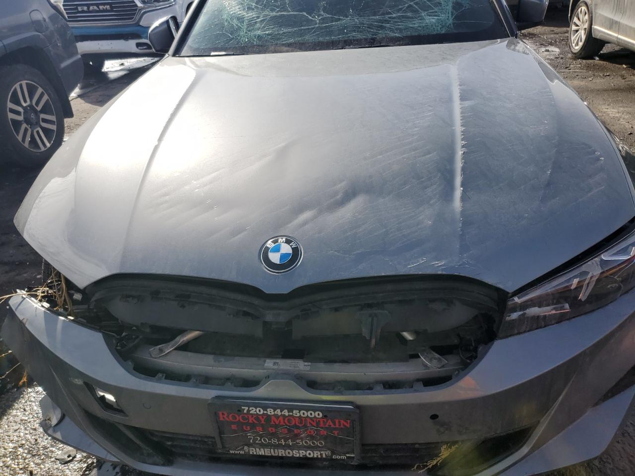 2023 BMW 3er VIN 3MW89FF0XP8D75507 Copart auction photo, rollover damage thumbnail 11