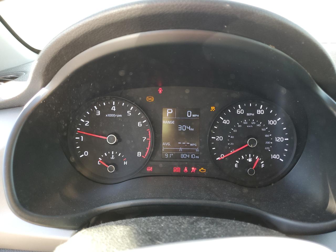 2020 KIA Rio VIN 3KPA24AD7LE288456 Copart auction photo, front end damage thumbnail 9