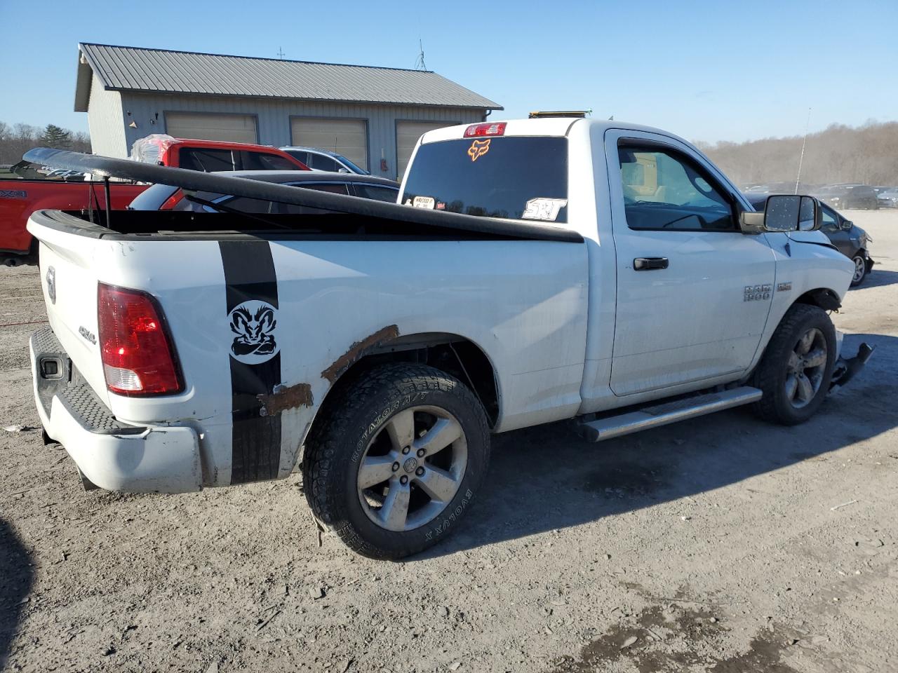 2013 RAM 1500 VIN 3C6JR7AT7DG511709 Copart auction photo, front end damage thumbnail 3