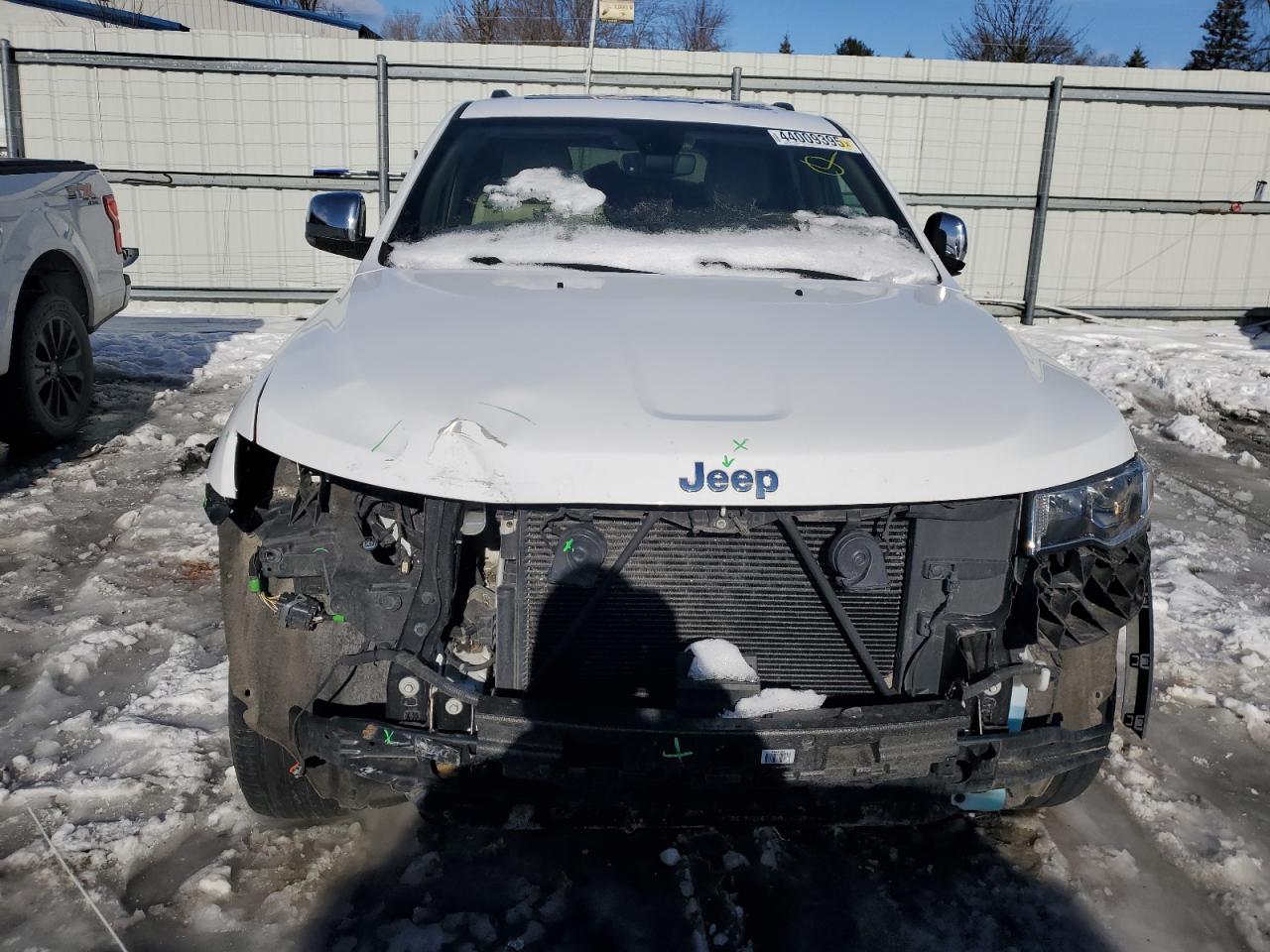 2020 Jeep Grand Cherokee VIN 1C4RJFBG4LC176912 Copart auction photo, front end / side damage thumbnail 5