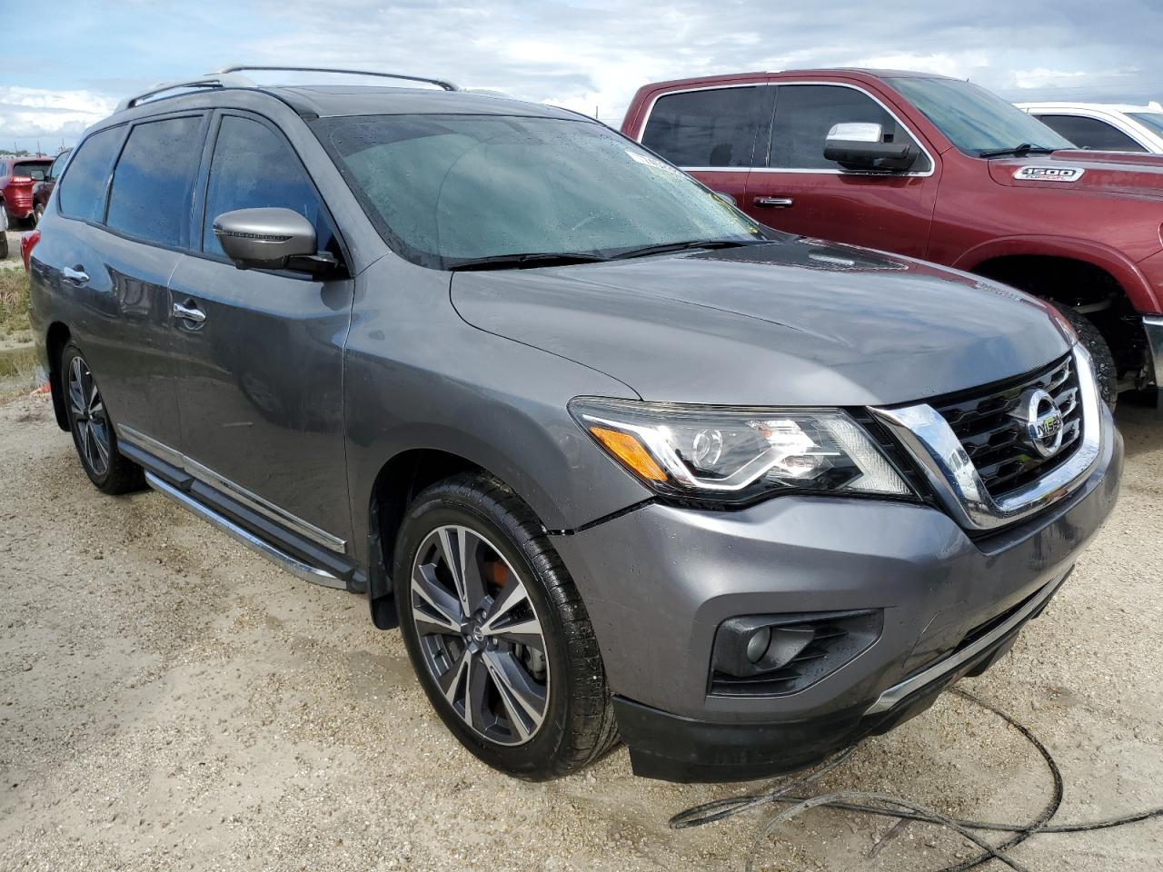 2020 Nissan Pathfinder VIN 5N1DR2DN3LC609445 Copart auction photo, water/flood damage thumbnail 4