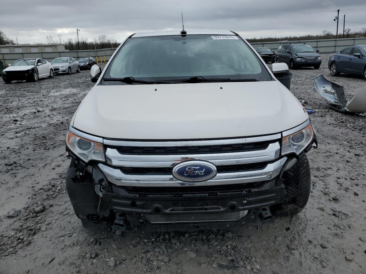2013 Ford Edge VIN 2FMDK3KC2DBB34934 Copart auction photo, front end / side damage thumbnail 5