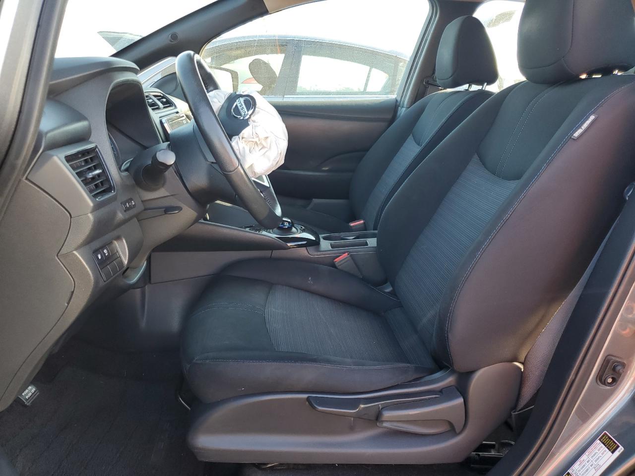 2019 Nissan Leaf VIN 1N4AZ1CP9KC307408 Copart auction photo, front end damage thumbnail 7