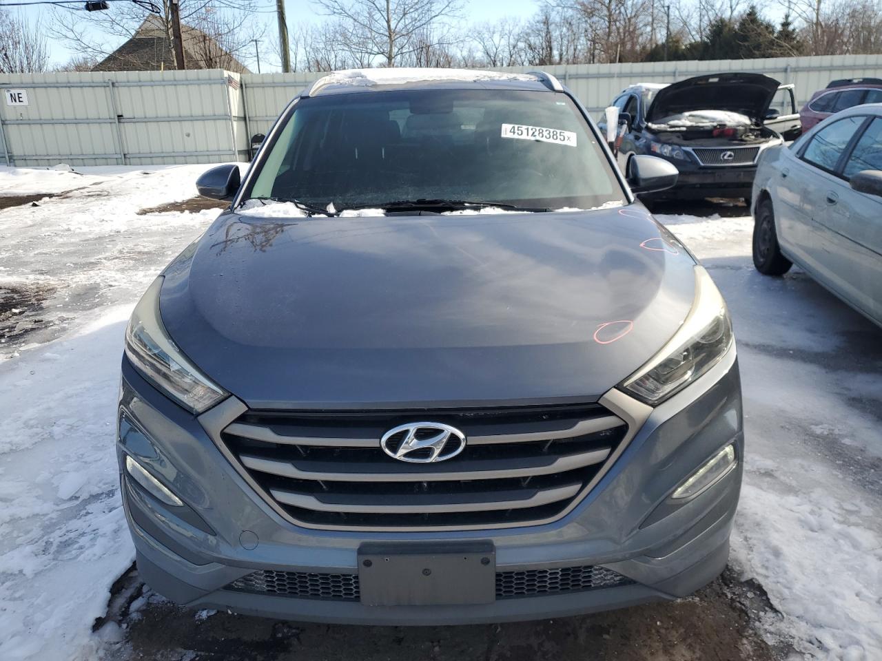 2016 Hyundai Tucson VIN KM8J3CA42GU180613 Copart auction photo, side damage thumbnail 5
