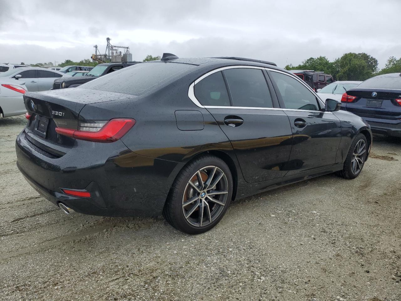 2020 BMW 3er VIN 3MW5R7J00L8B00996 Copart auction photo, water/flood damage thumbnail 3