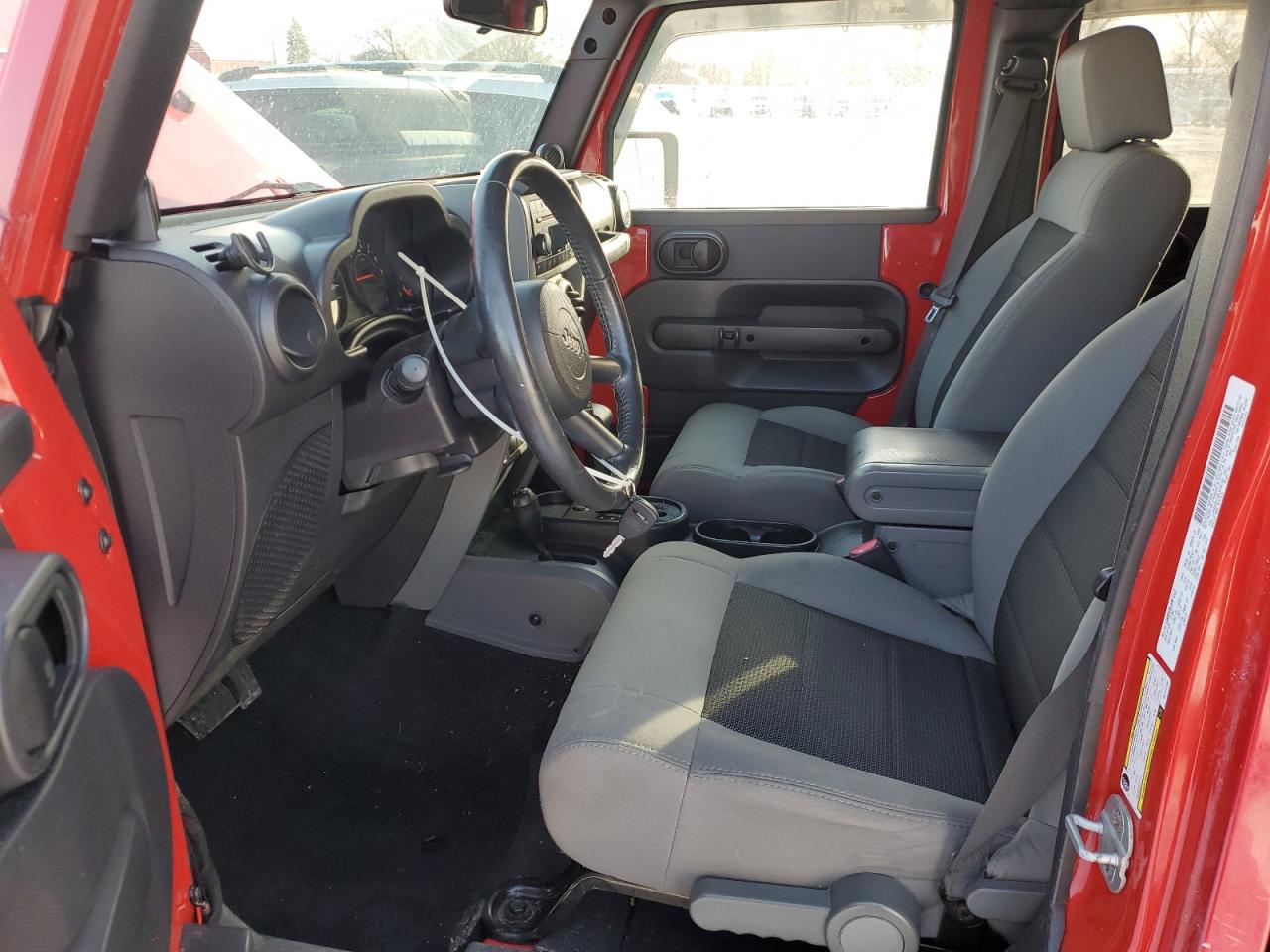 2008 Jeep Wrangler VIN 1J4GA39158L619139 Copart auction photo, all over damage thumbnail 7