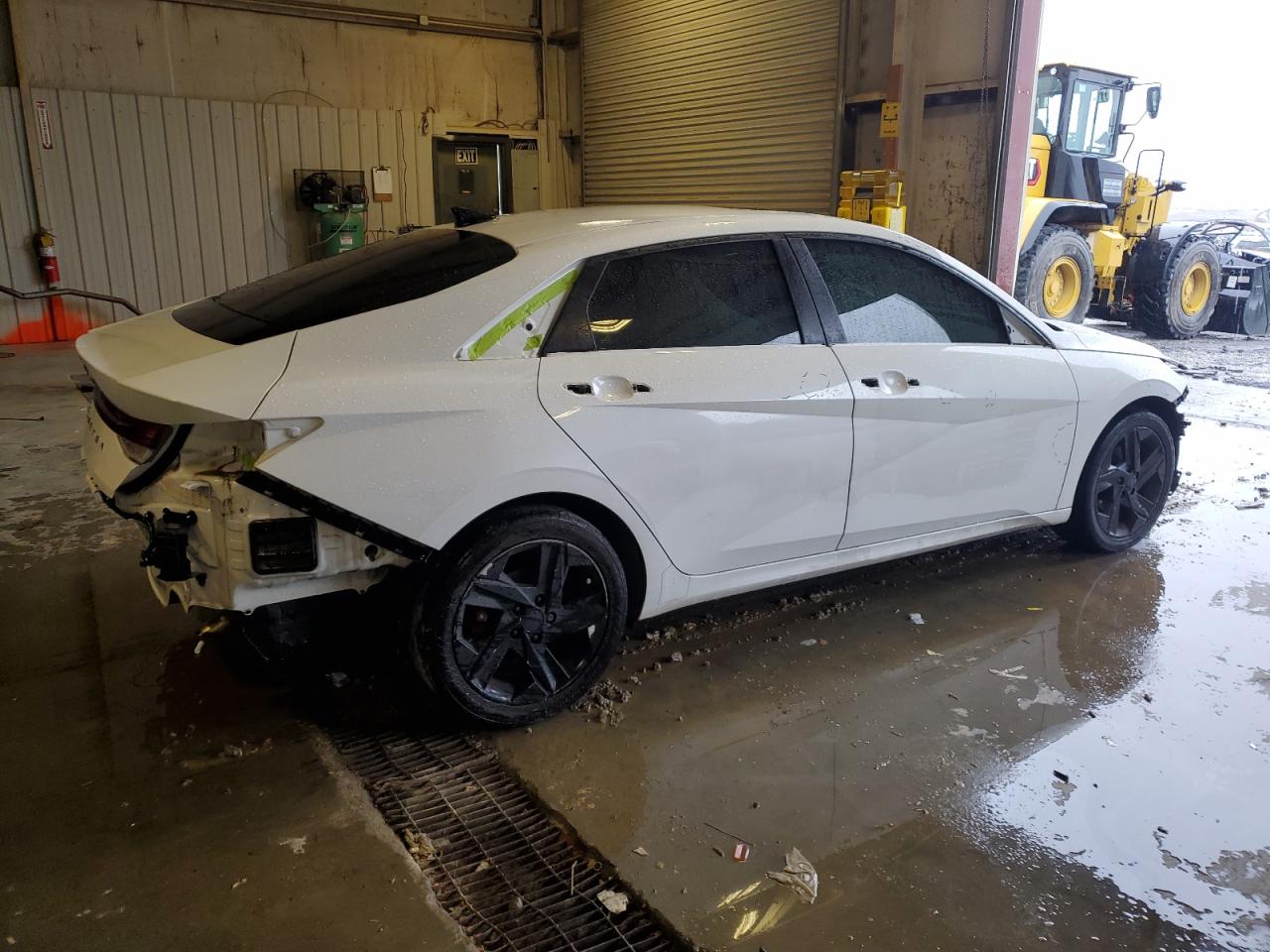2021 Hyundai Elantra VIN 5NPLN4AG3MH012895 Copart auction photo, all over damage thumbnail 3