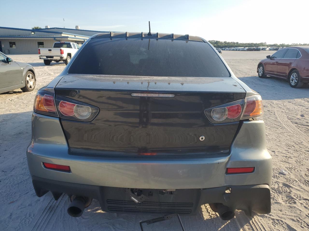 2015 Mitsubishi Lancer VIN JA32U2FU7FU001455 Copart auction photo, rear end / side damage thumbnail 6