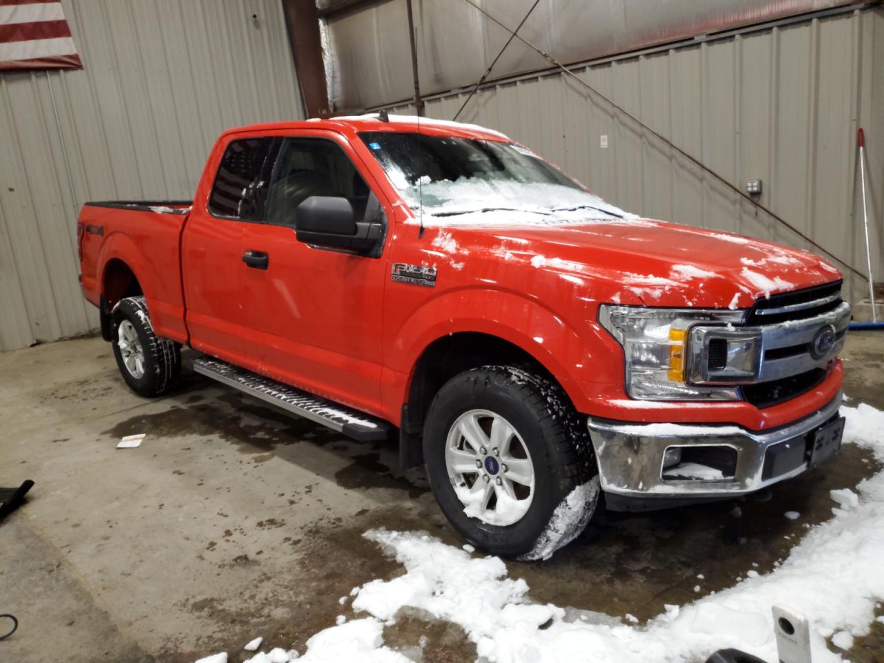 2019 Ford F-150 VIN 1FTEX1EP0KKC77445 Copart auction photo, front end damage thumbnail 4