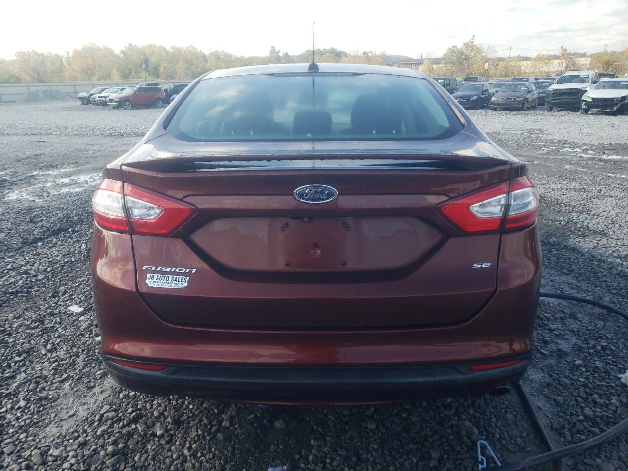 2015 Ford Fusion VIN 3FA6P0H77FR214344 Copart auction photo, side damage thumbnail 6