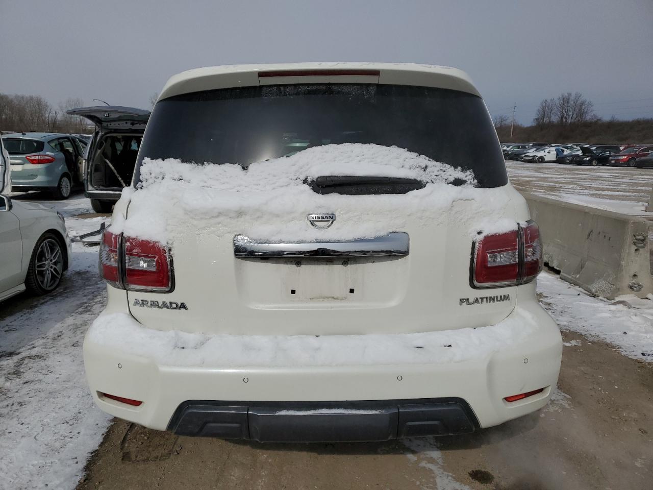 2020 Nissan Armada VIN JN8AY2NEXL9782082 Copart auction photo, undercarriage / all over damage thumbnail 6