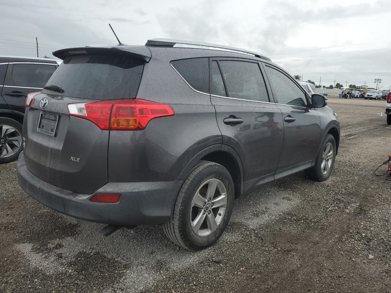 2015 Toyota RAV 4 VIN JTMWFREV2FJ056803 Copart auction photo, water/flood damage thumbnail 3