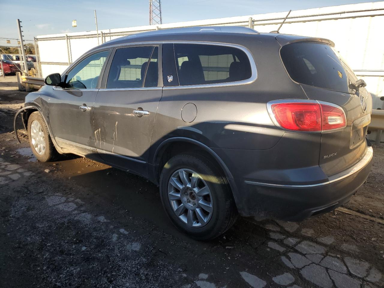 2014 Buick Enclave VIN 5GAKVBKDXEJ206418 Copart auction photo, front end damage thumbnail 2