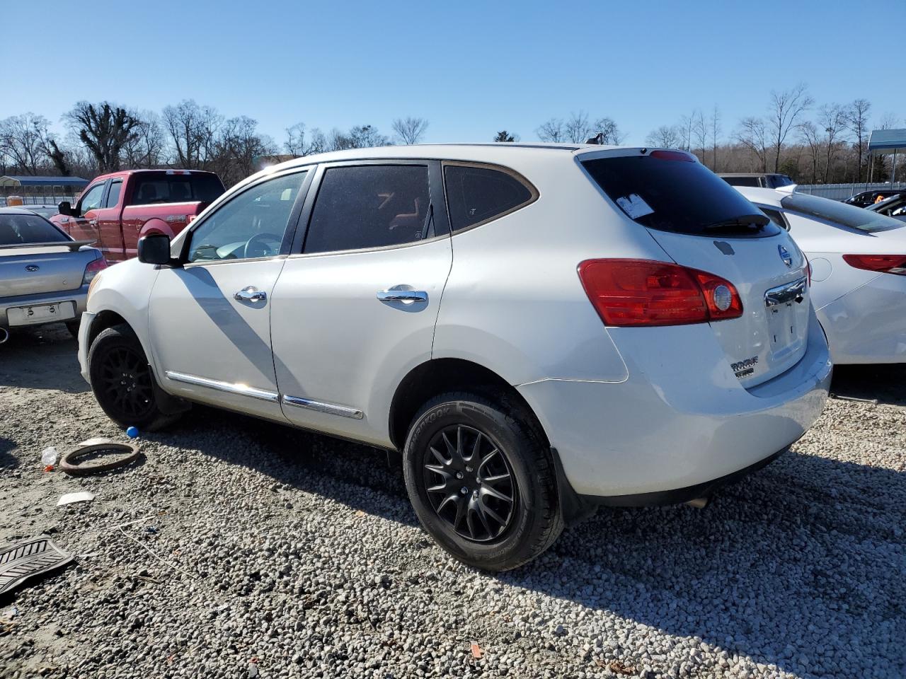 2014 Nissan Rogue VIN JN8AS5MT6EW604970 Copart auction photo, front end / side damage thumbnail 2