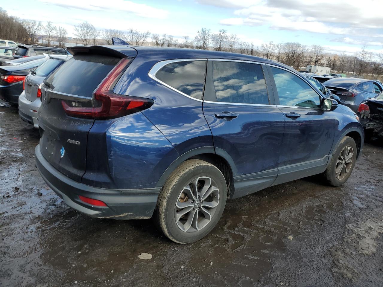 2020 Honda CR-V VIN 7FARW2H53LE008010 Copart auction photo, minor dent/scratches damage thumbnail 3