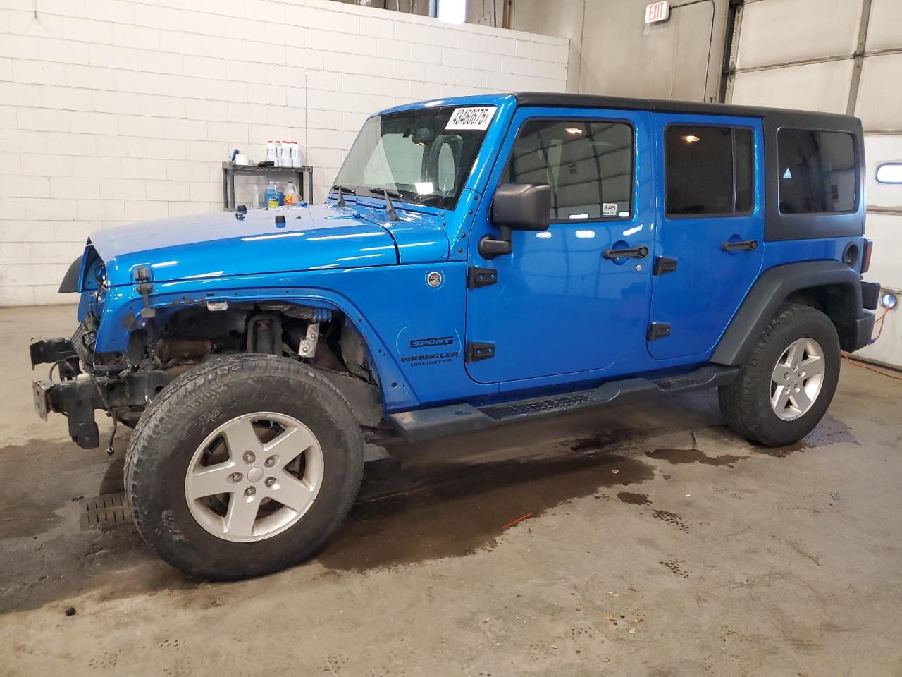 2015 Jeep Wrangler VIN 1C4BJWDG0FL741997